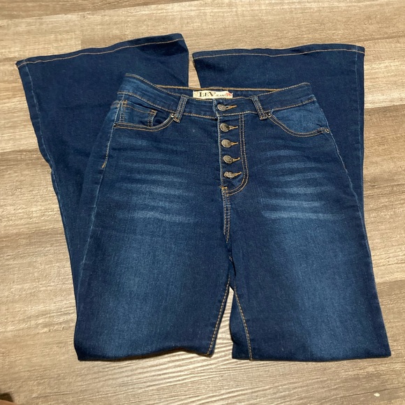 Lev jeans high waisted flare jeans - Picture 1 of 6